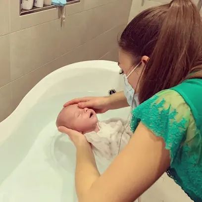 Image de Les P'tits Mickalas - Bain Thalasso Bébé - Bain Thérapeutique Bébé - massage bébé - massage femme enceinte - Alsace -